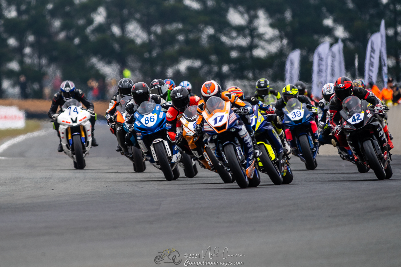 Broc Pearson leadsBroc Pearson leads