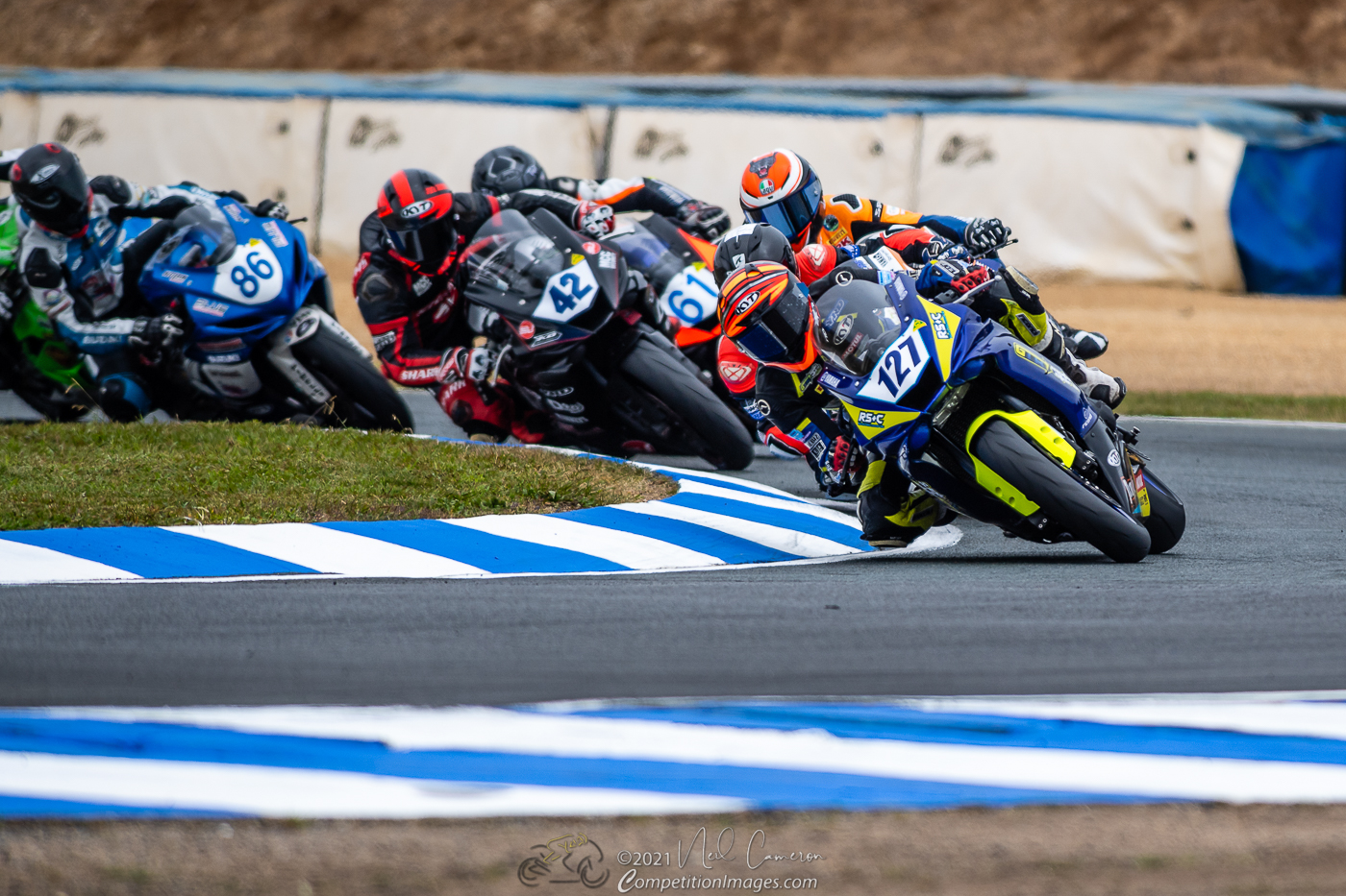 Max Stauffer leads restartMax Stauffer leads restart