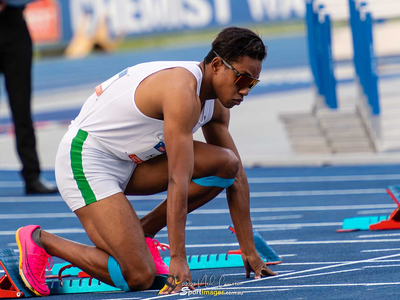 Taju Hongo, Men's 100m B Race