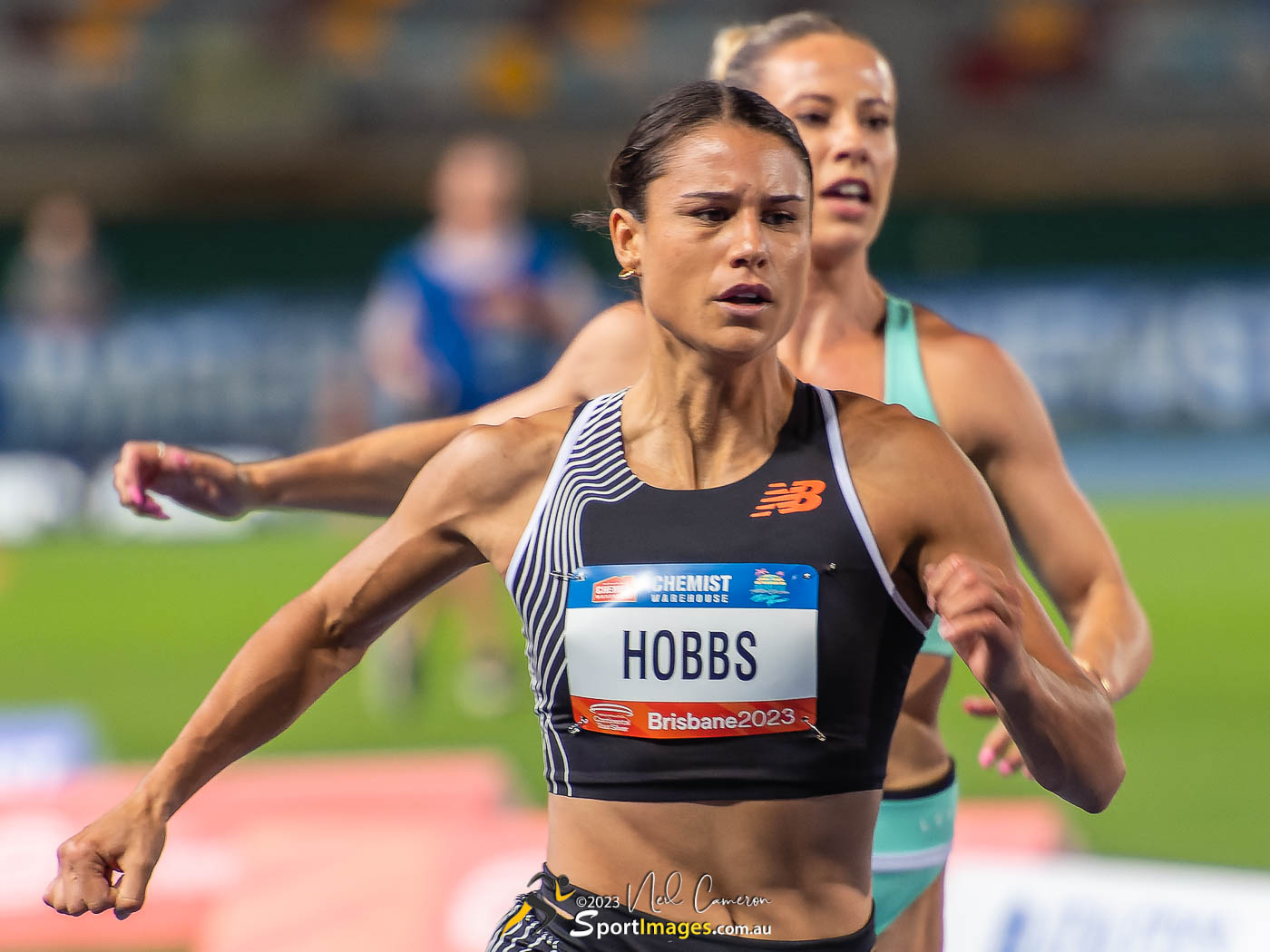 Zoe Hobbs, Bree Masters, Women's 100m A Race