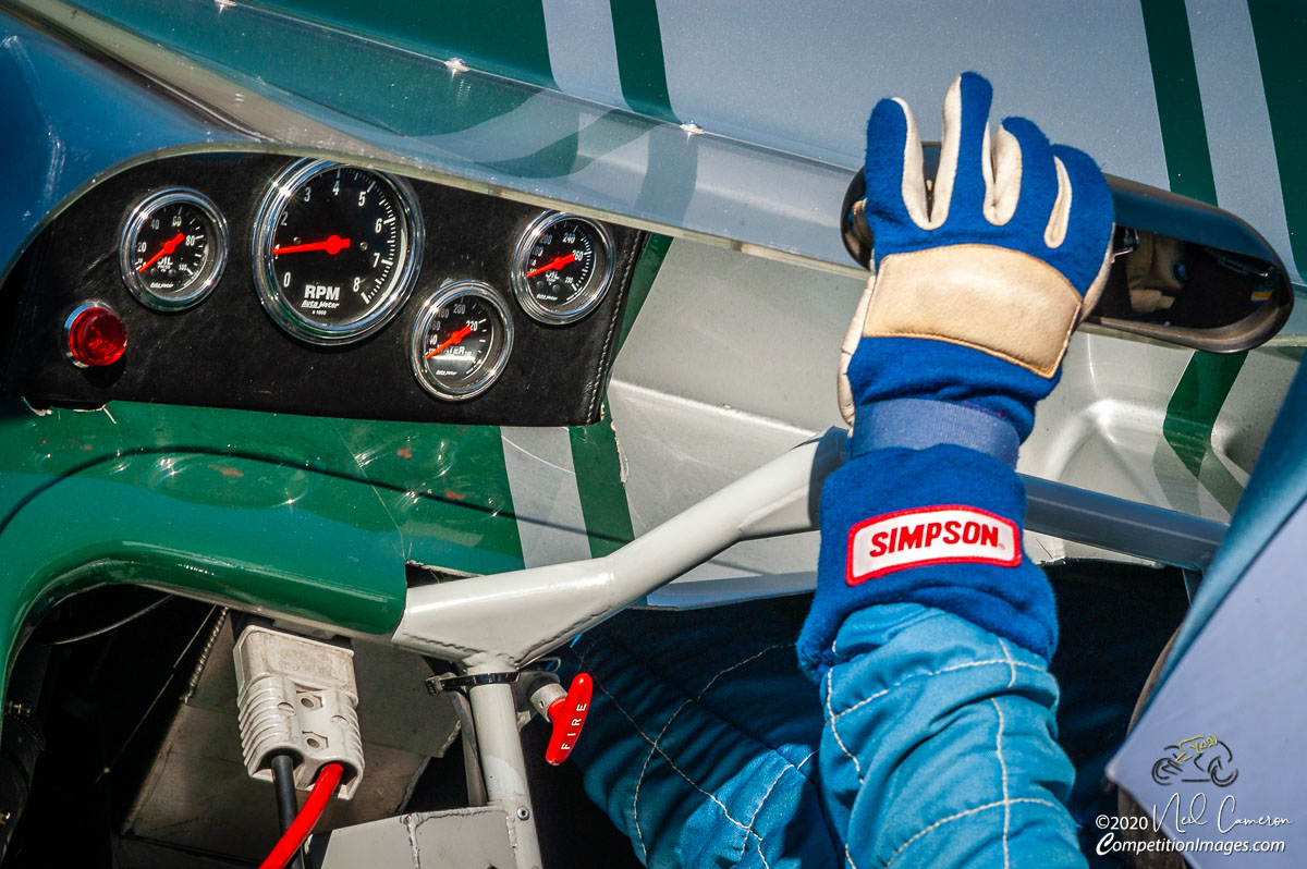 Waiting, Monterey Historics, Laguna Seca, 2005