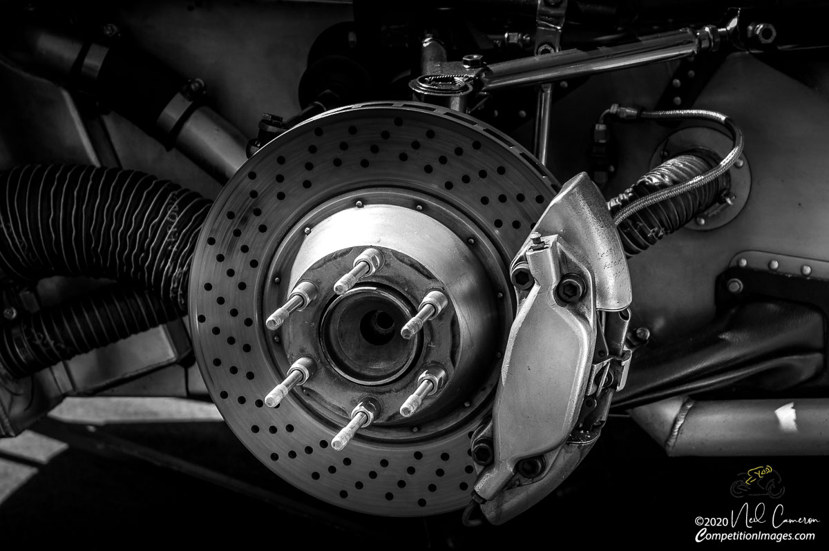 Brake disc, Monterey Historics, Laguna Seca, 2005