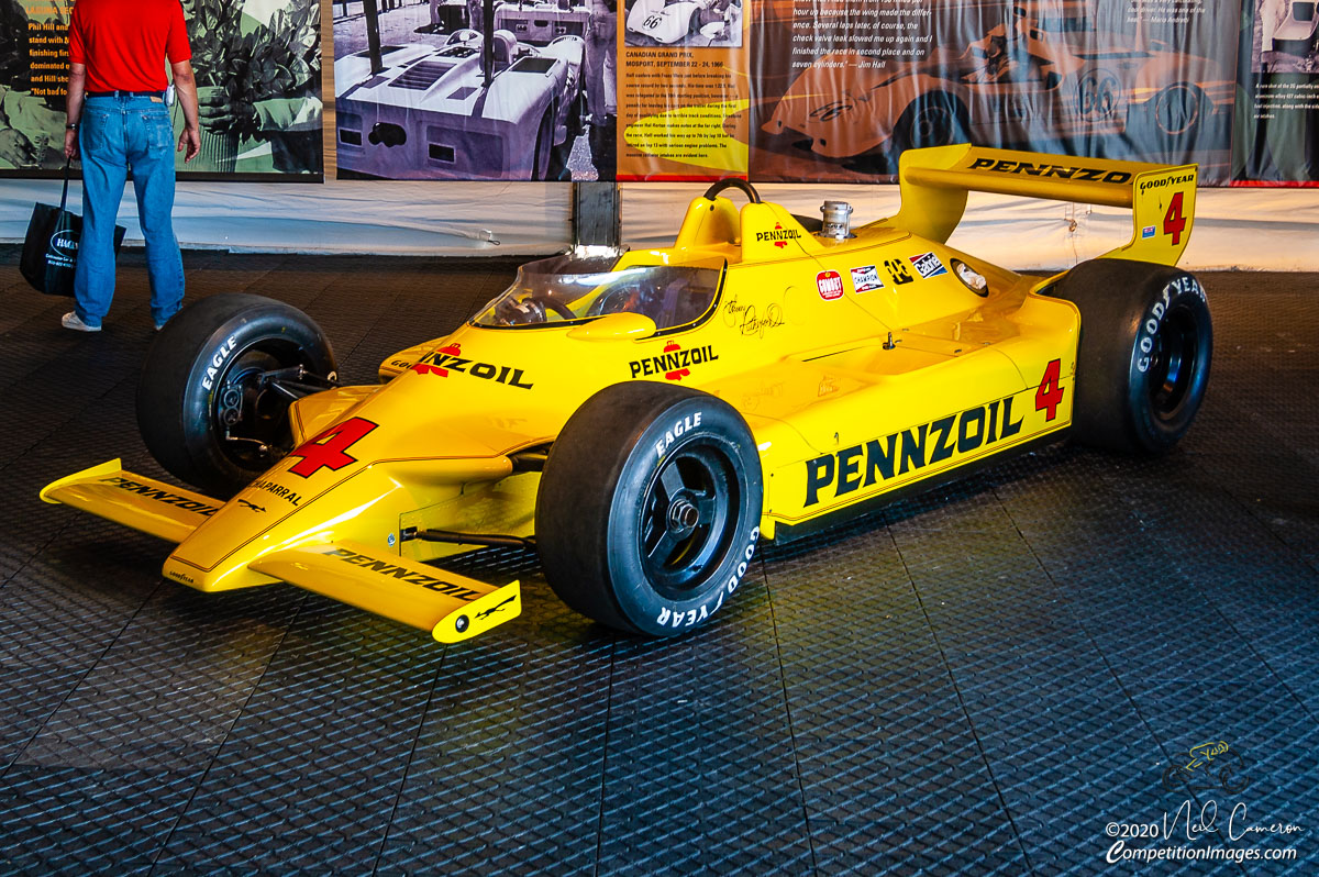 Chaparral displayed at Monterey Historics, 2005