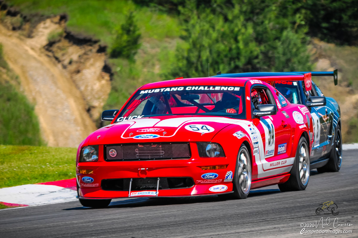 Mustang Chanllenge competitor, Canadian Tire Motorsport Park, 2008