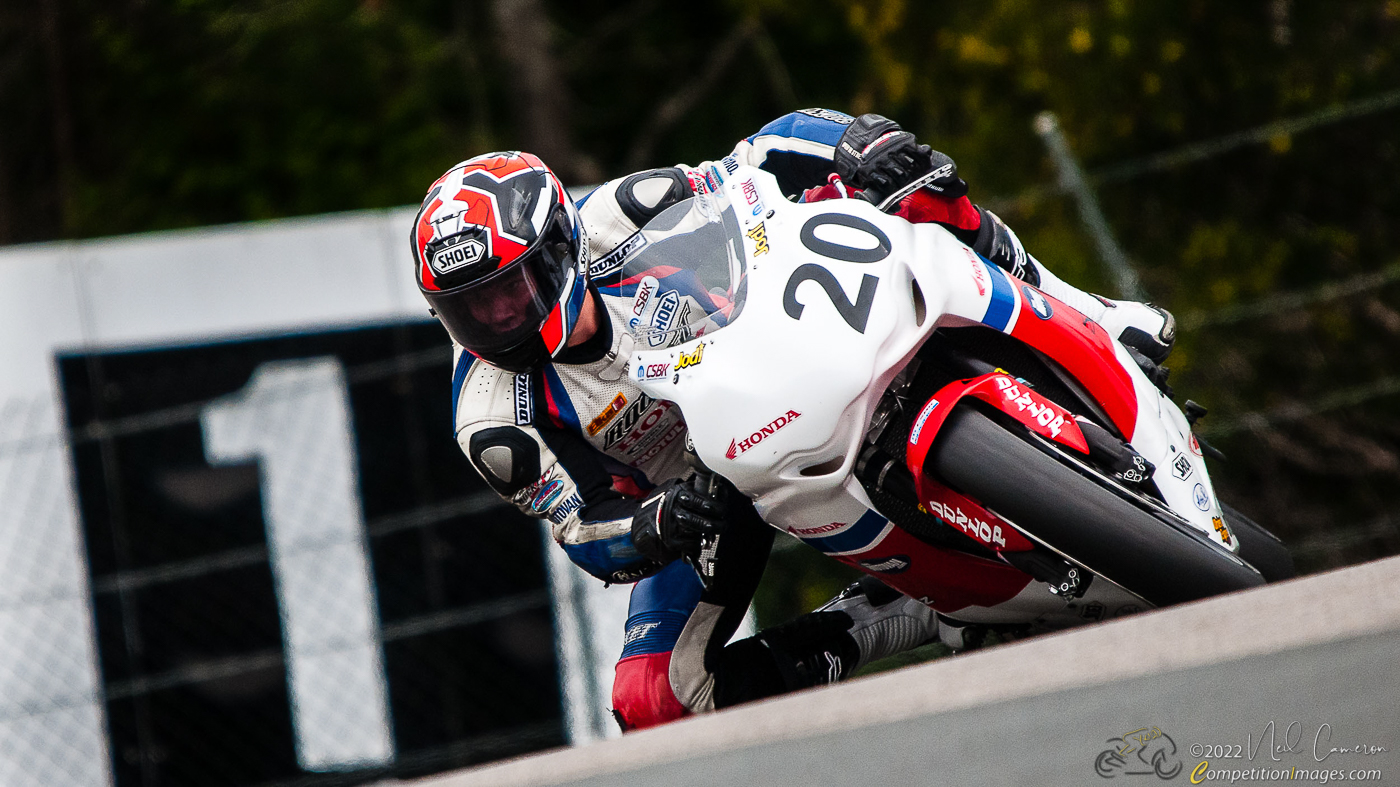 Jodi Christie on his way to the number 1 plate, Mosport, August 2014