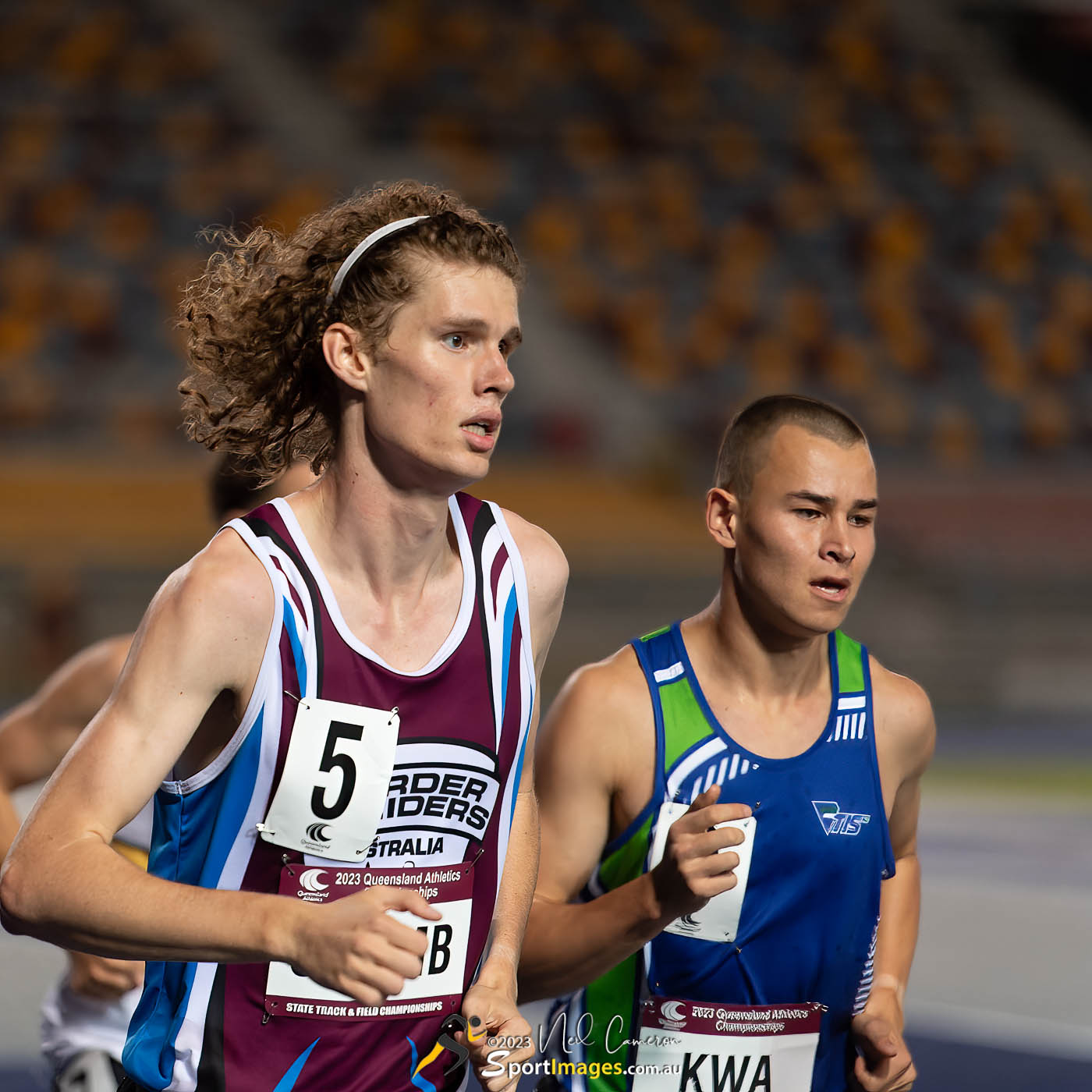 Harvey Cramb & Alex Kwa, Men Open & Under 20 3000m Steeplechase