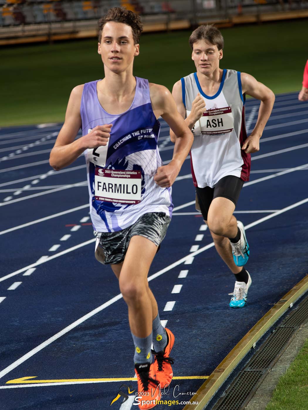 Zach Farmilo & Hudson Ash Men Under 17 800m