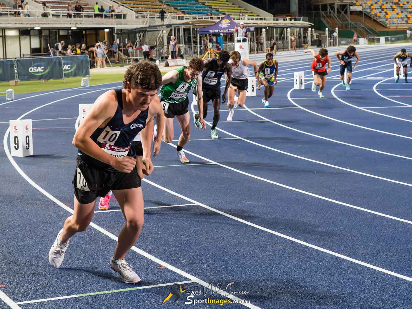 Men Open 800m, Heat 1