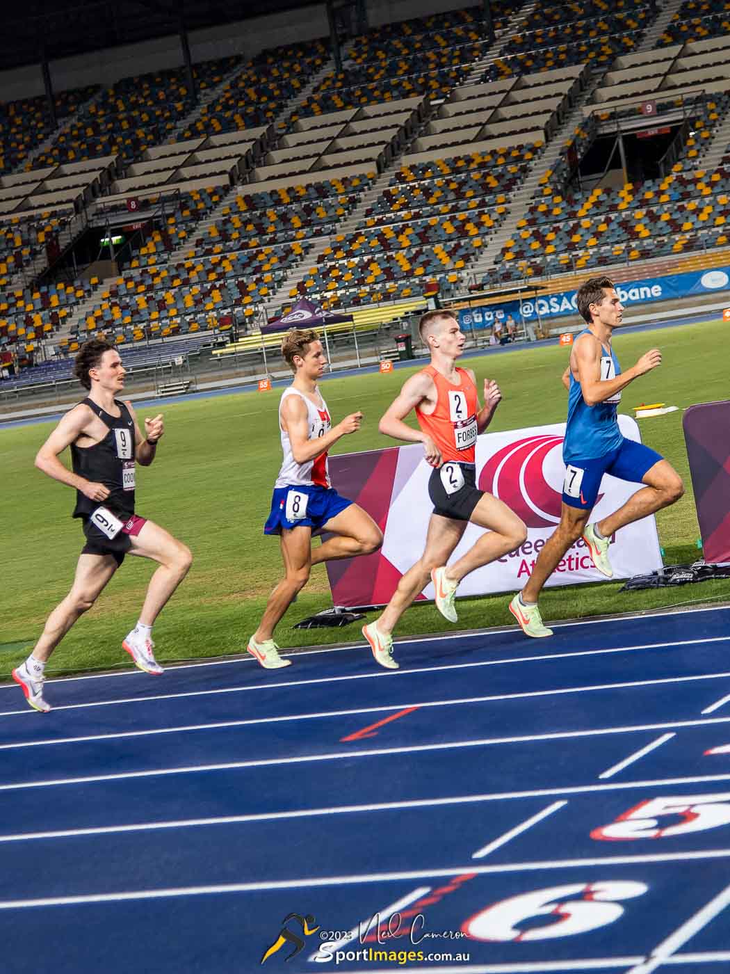 Men Open 800m, Heat 2
