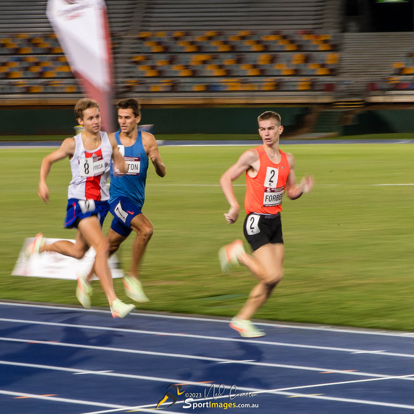Men Open 800m, Heat 2