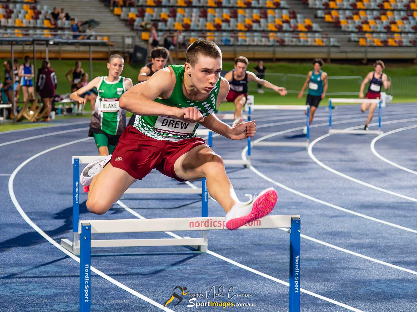 Joel Drew, Men Under 18 400m Hurdles
