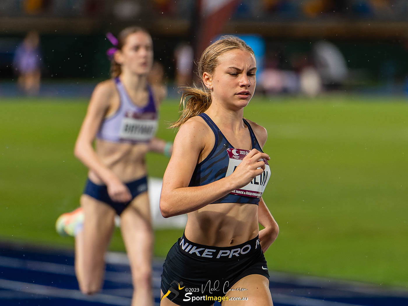 Rose Acklin, Heat 1, Girls Under 16 400m