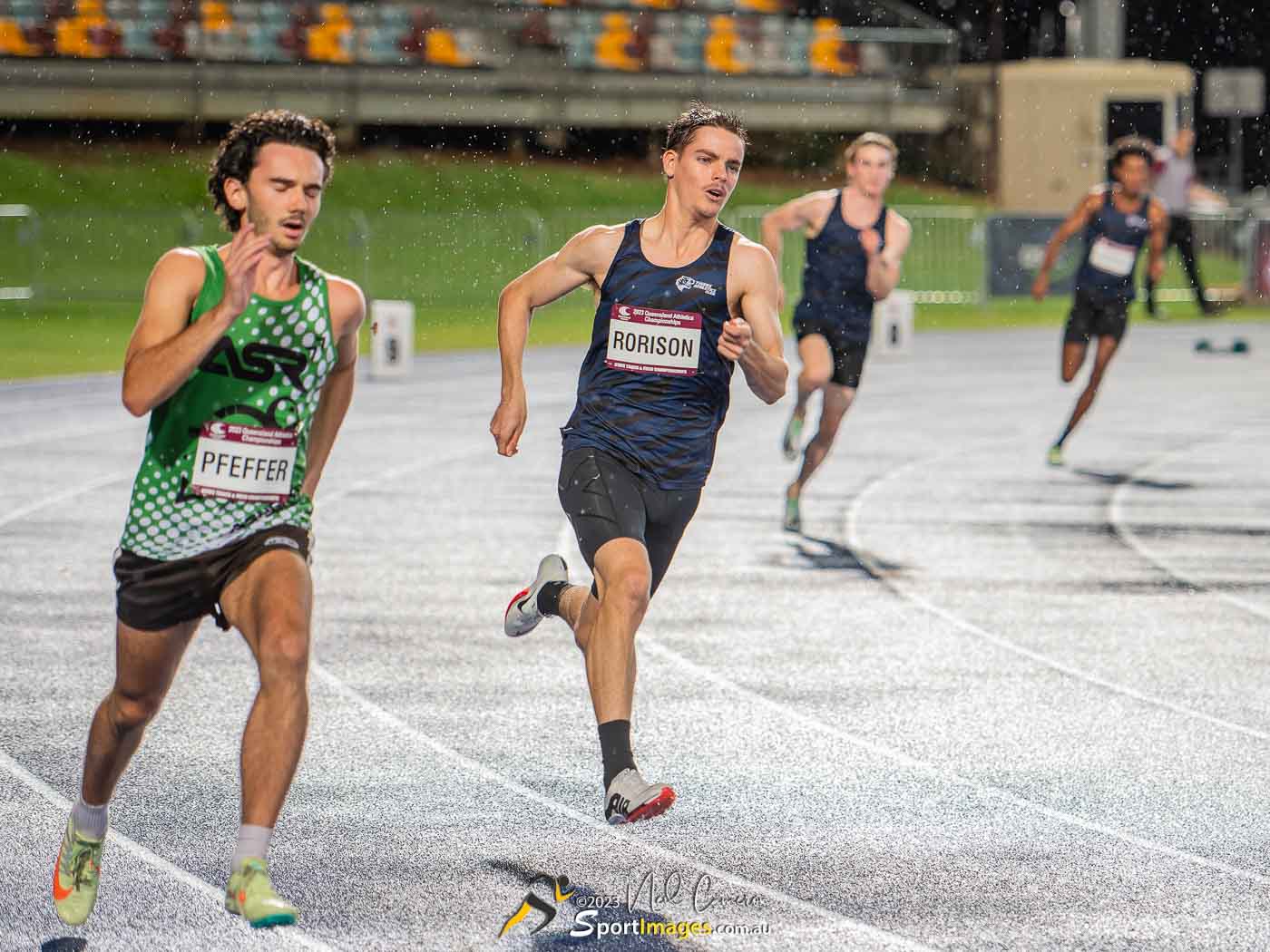 Andrew Pferrer, Callum Rorison, Heat 1, Men Open 400m