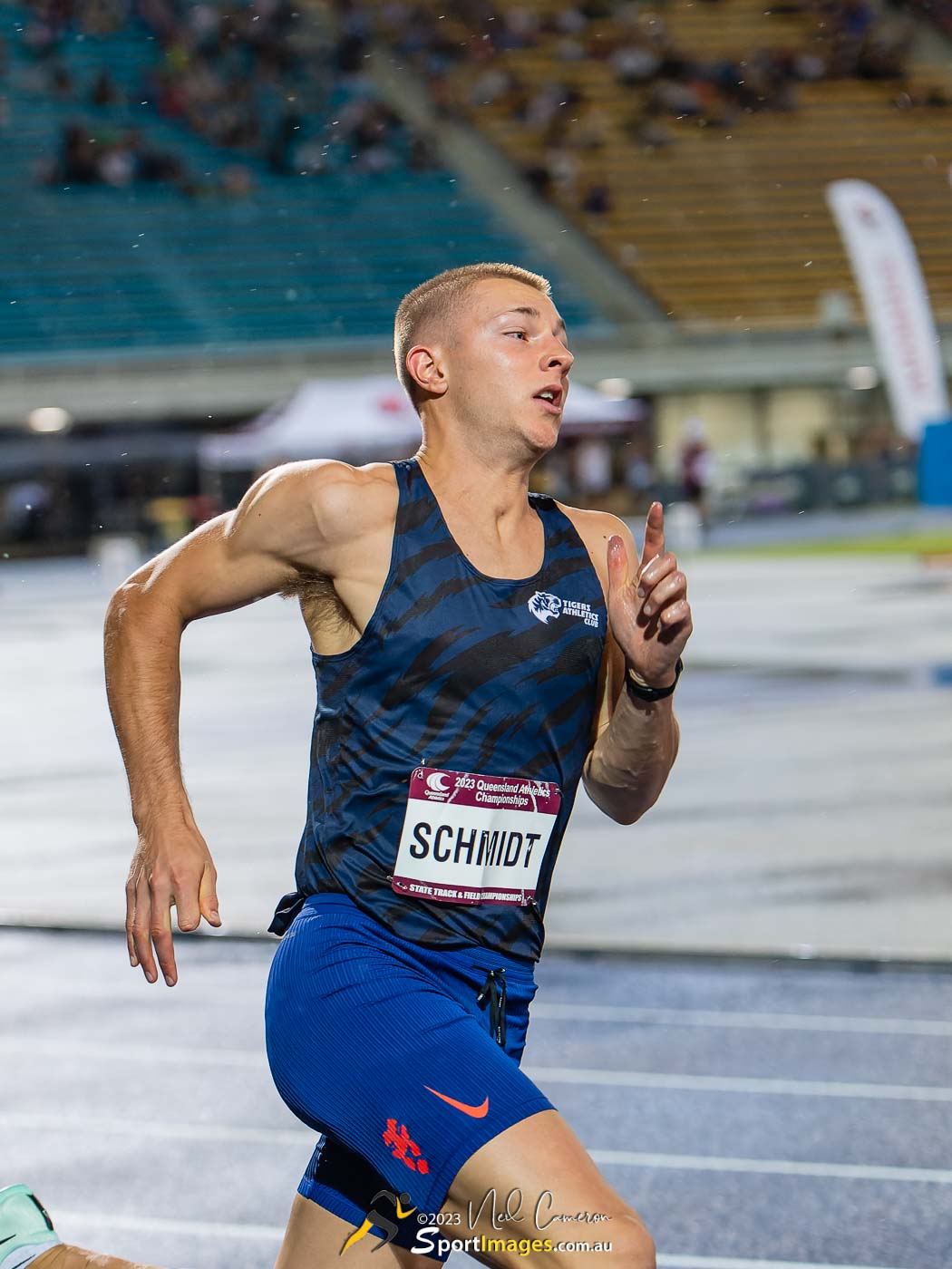 Cooper Schmidt, Heat 2, Men Open 400m