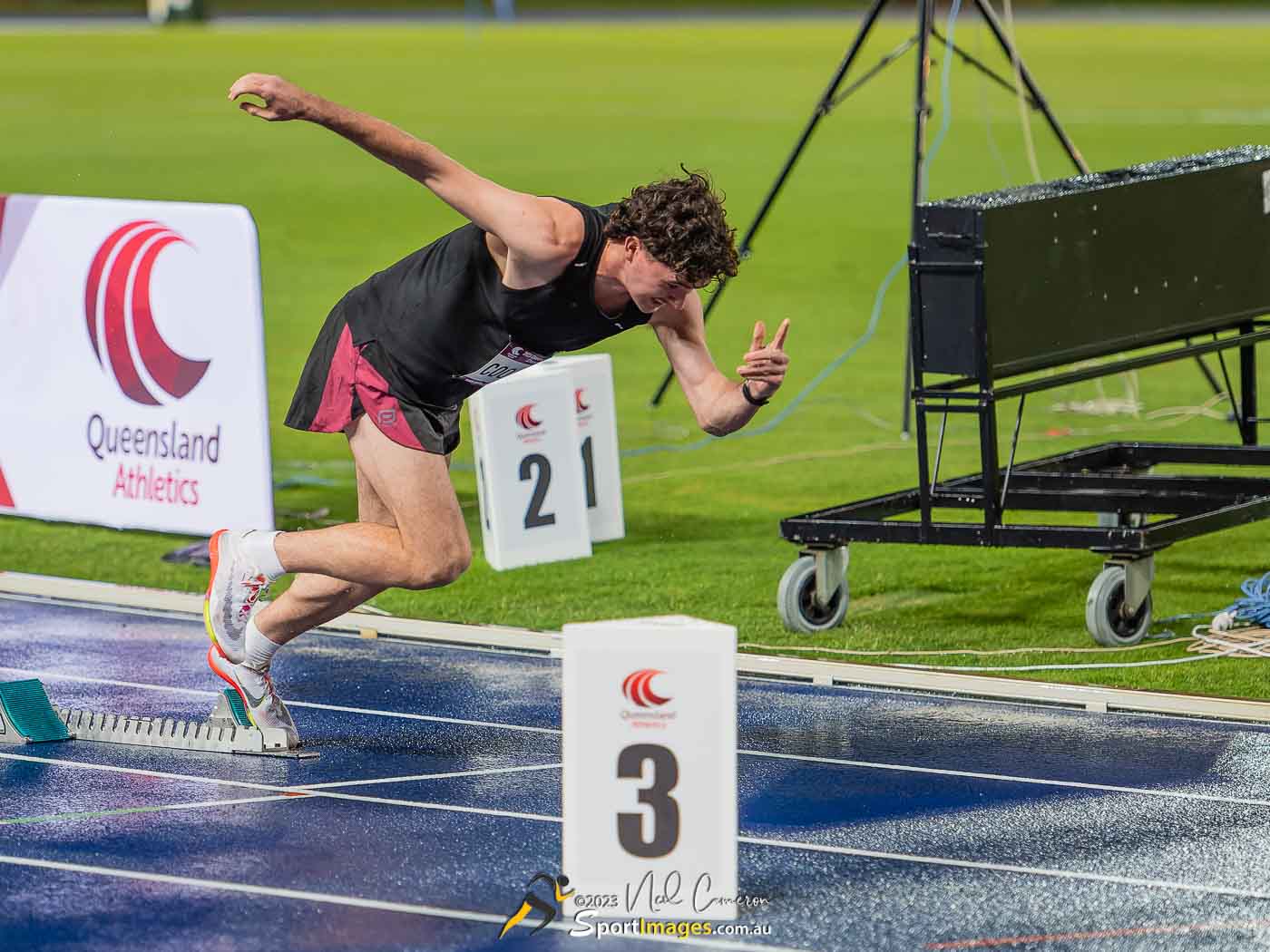 James Cooper, Heat 5, Men Open 400m