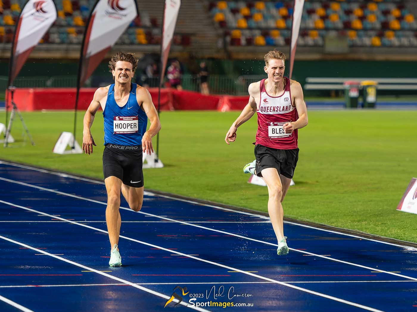 Taige Hooper, Daniel Blest, Heat 4, Men Open 400m