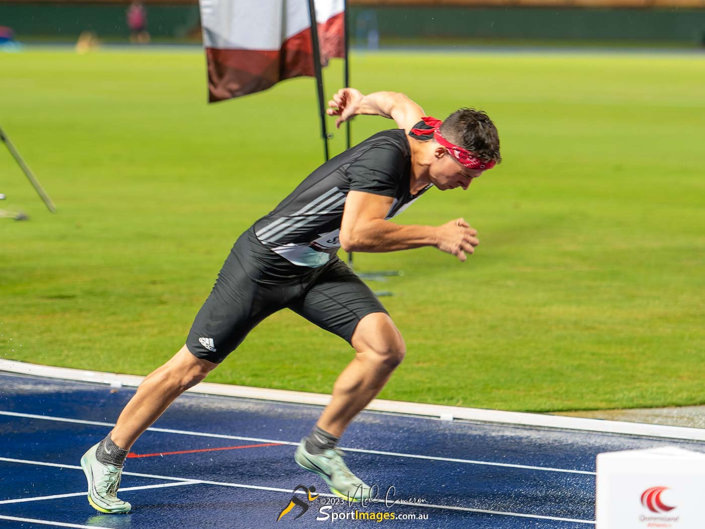 Nathaniel Scott, Heat 5, Men Open 400m