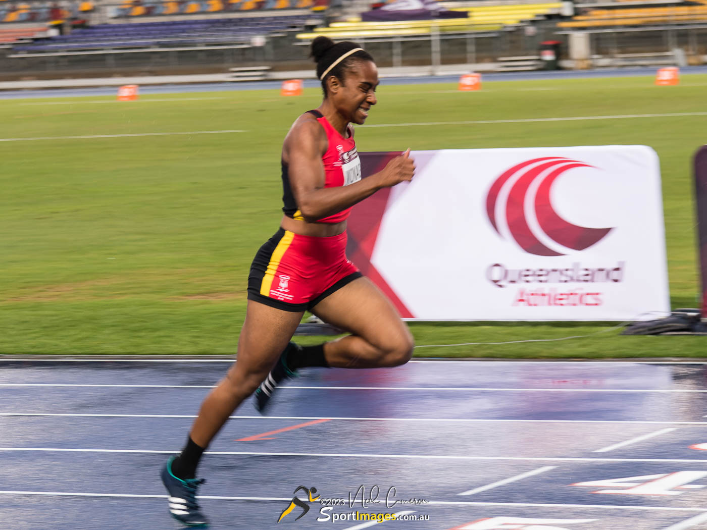 Adrine Monagi, Heat 3, Women Open 100m