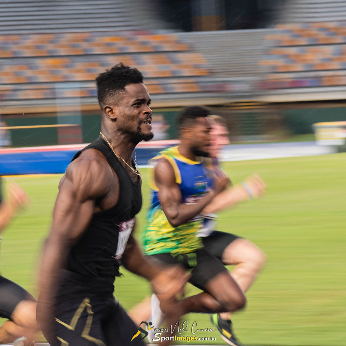 Prosper Nwoko, Heat 3, Men Open 100m