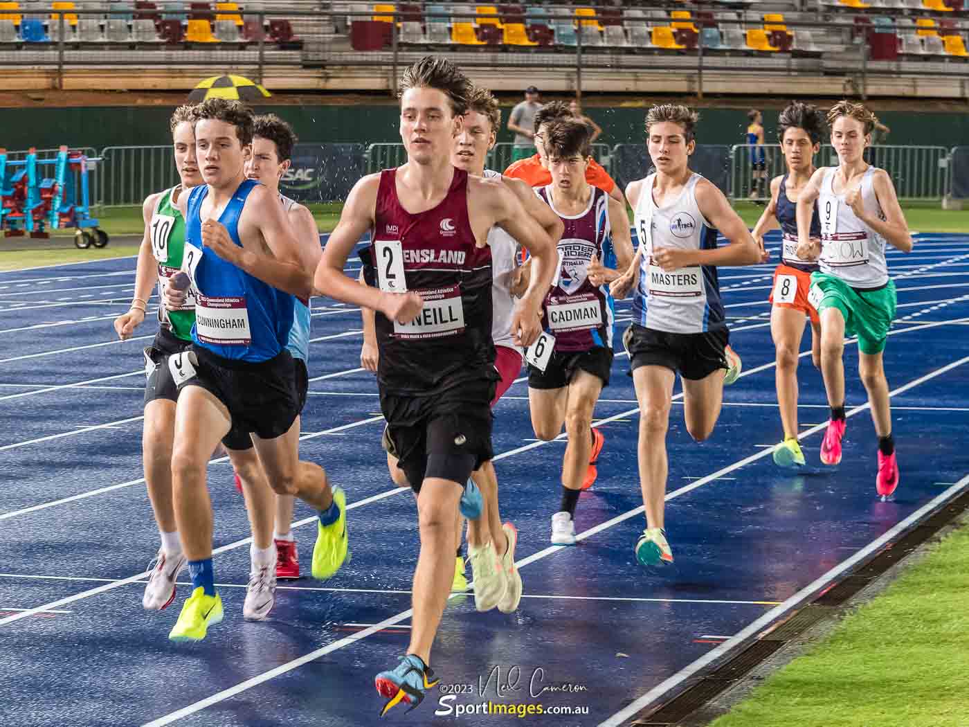 Ryan Cunningham, Liam O'Neill, Craig Cadman, Oliver Masters, Boys Under 16 800m