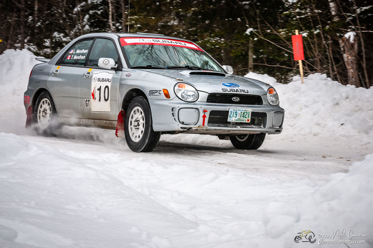 Competitor at Rally Perce-Neige, Maniwaki, Quebec 2008