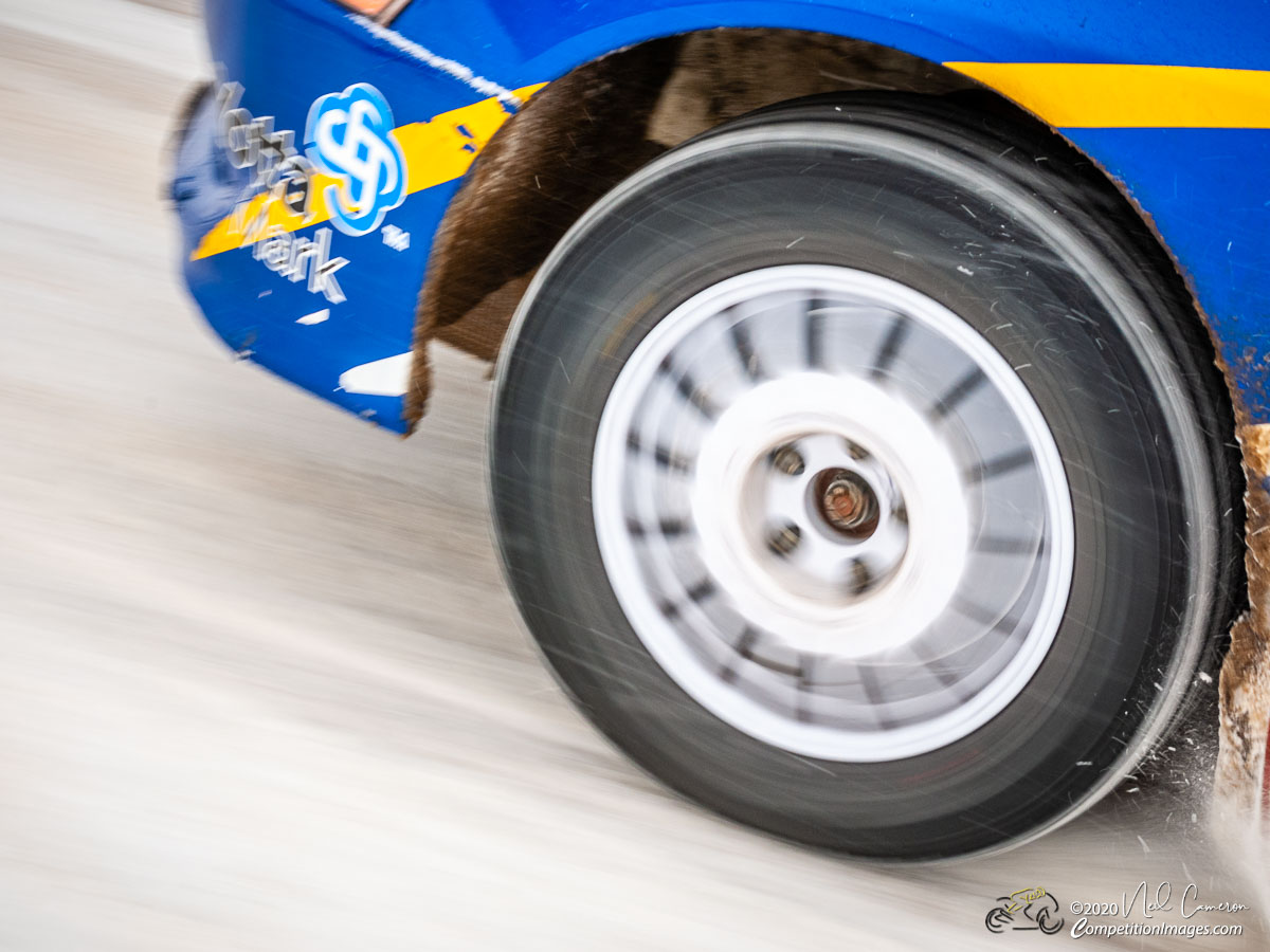 Competitor at Rally Perce-Neige, Maniwaki, Quebec 2008