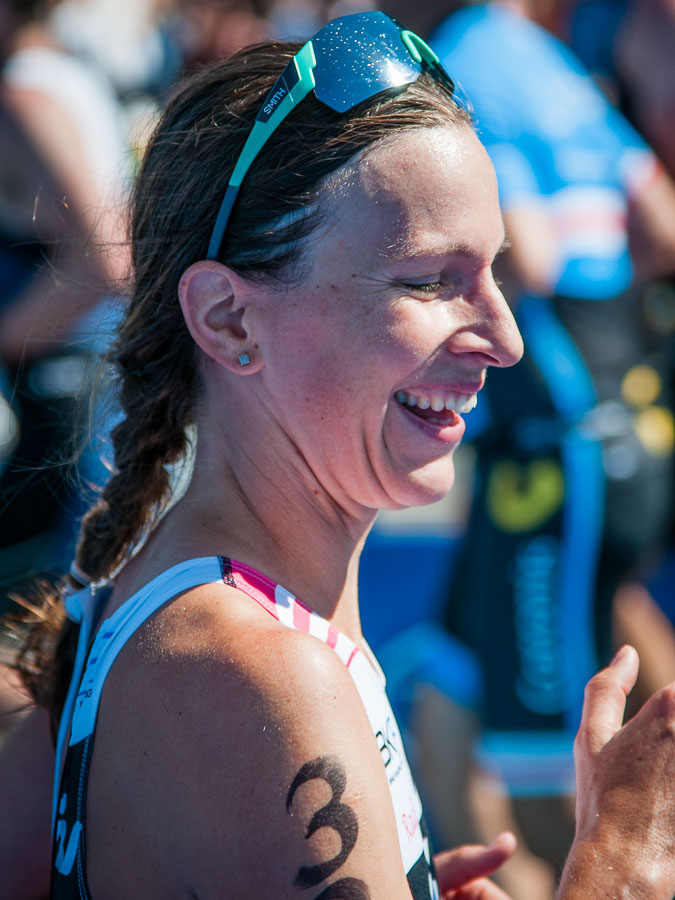 Happy finisher, Noosa Triathlon